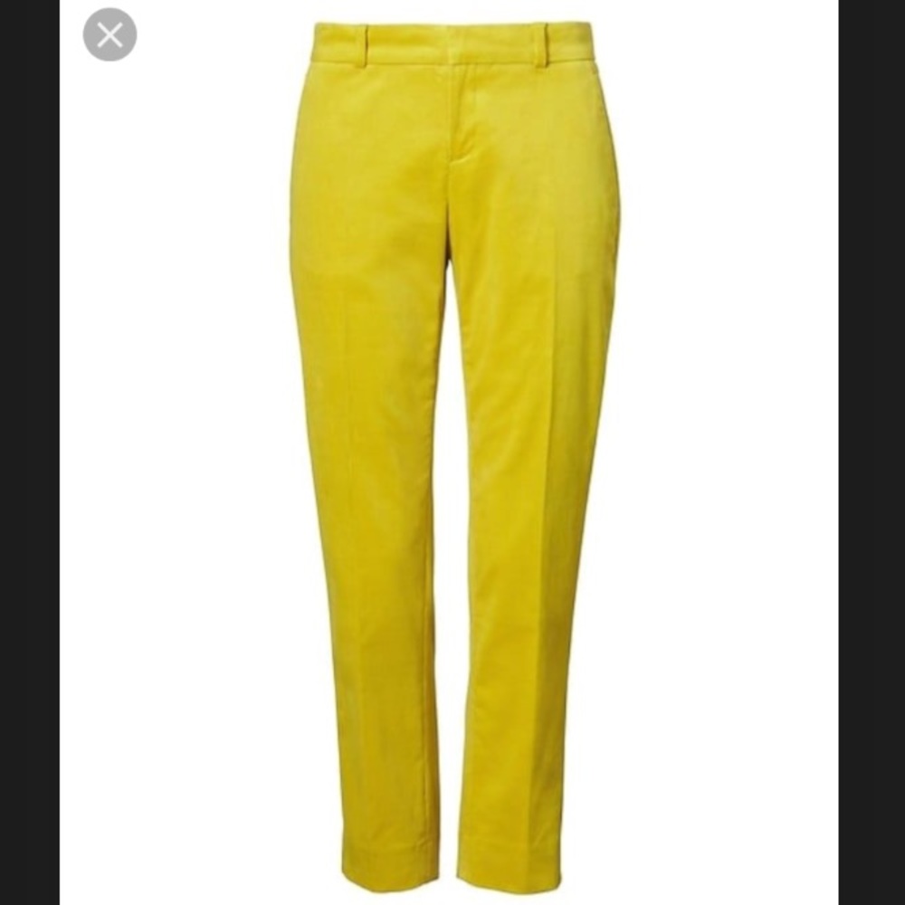 πHPπNWT Banana Republic yellow corduroy jeans - Picture 2 of 7